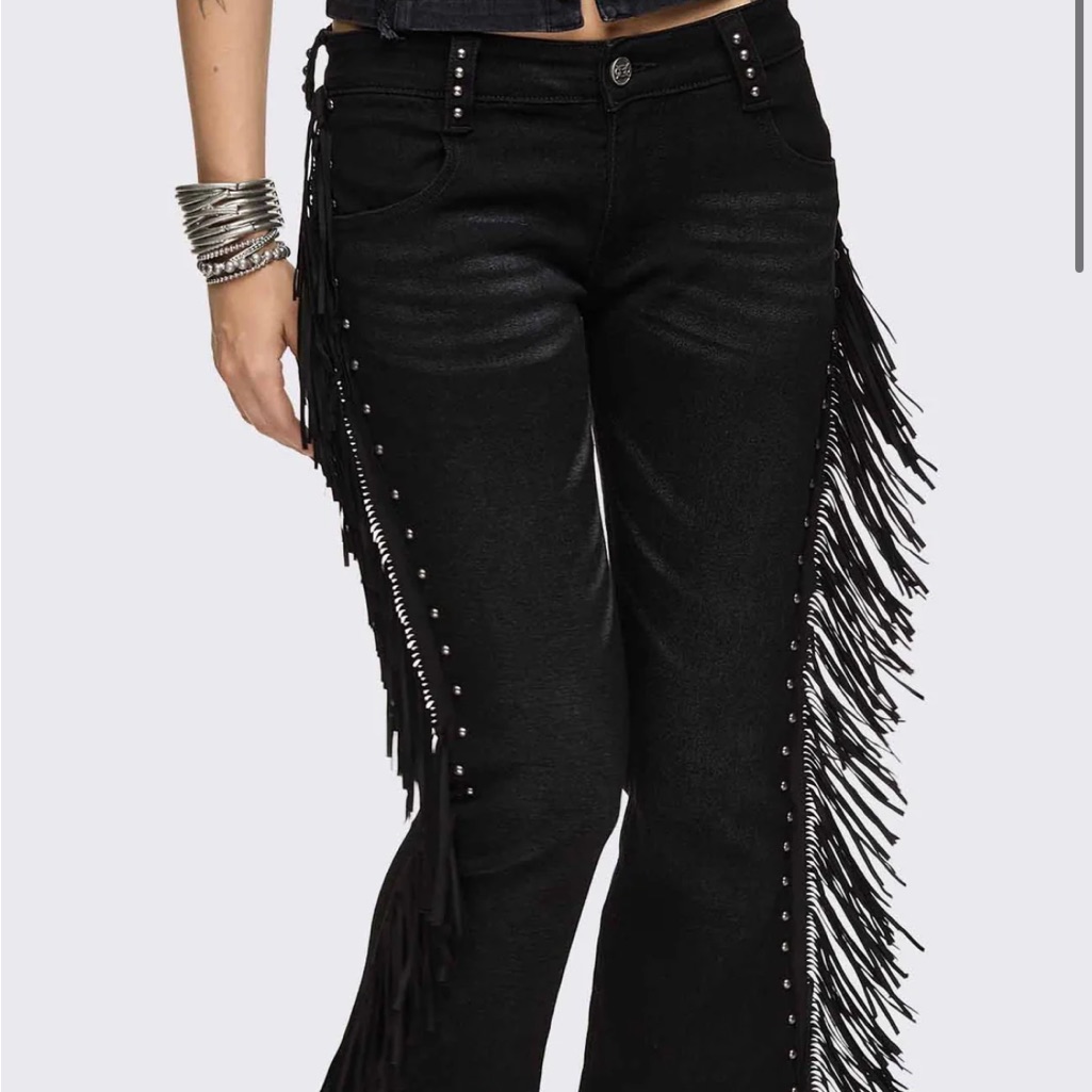 Ming’s London Sierra Fringe Flared Jeans